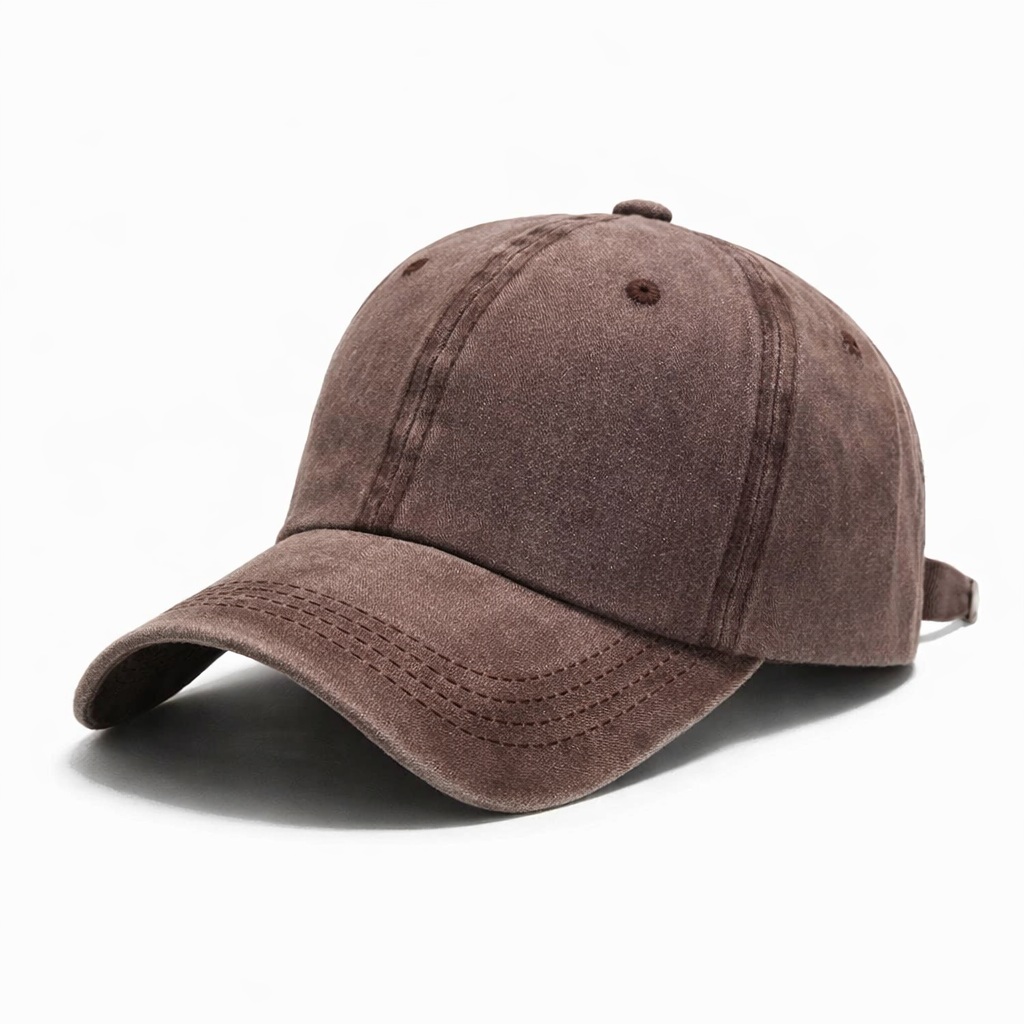 Washed Denim Cap