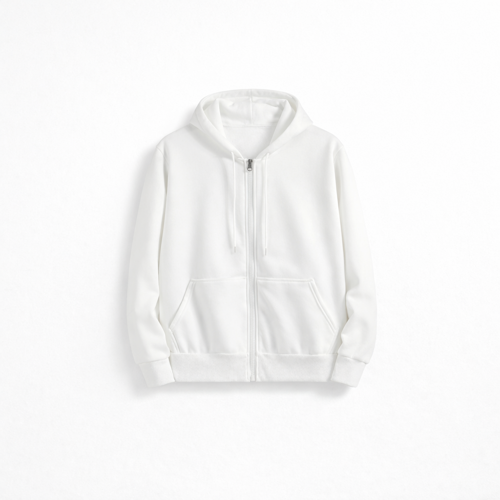 Hooded Zip-Up Hoodie
