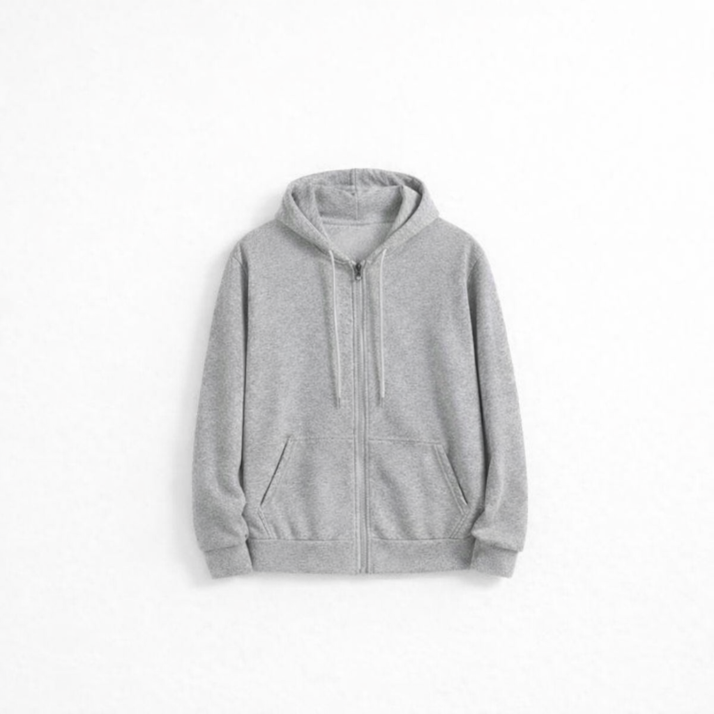 Hooded Zip-Up Hoodie