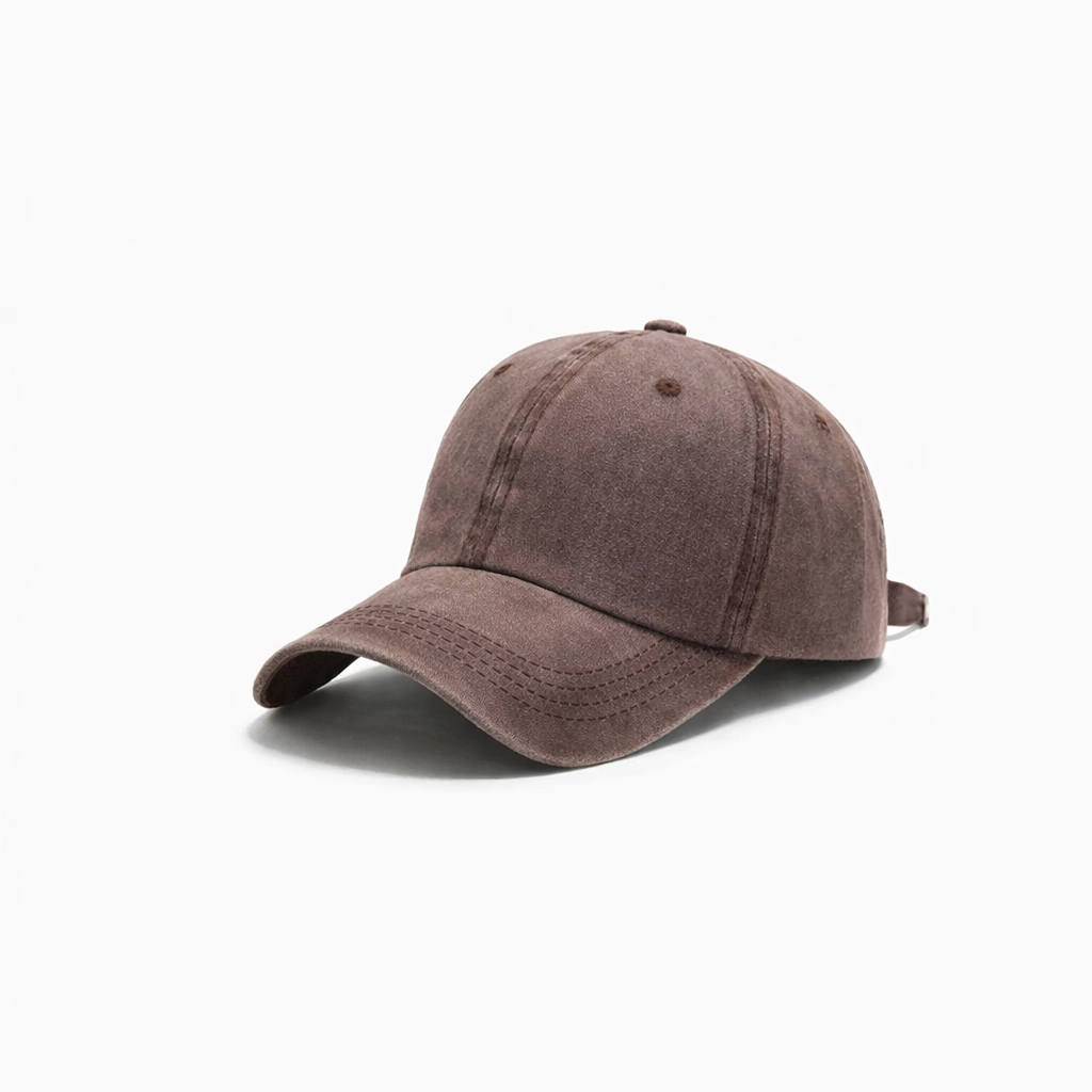 Washed Denim Cap