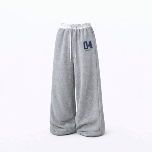 High Waist Drooping Sweatpants