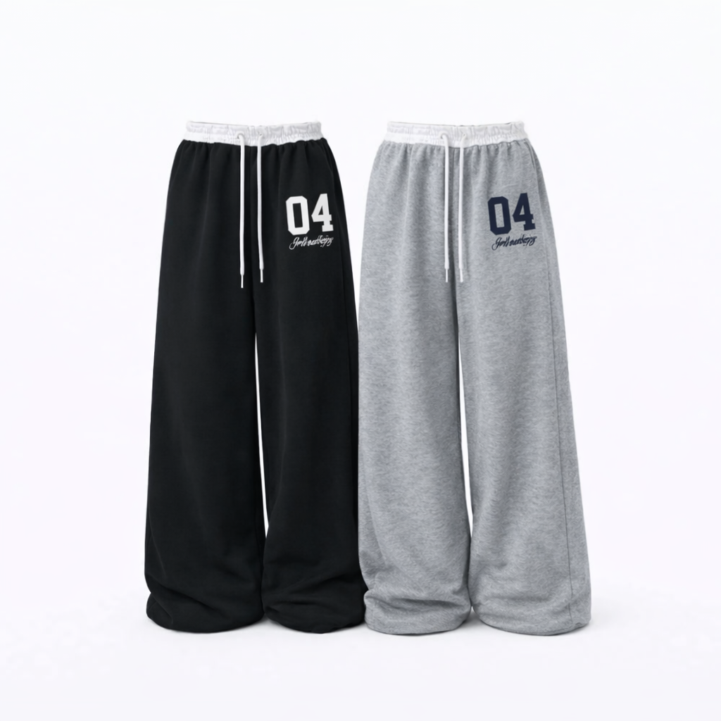 High Waist Drooping Sweatpants