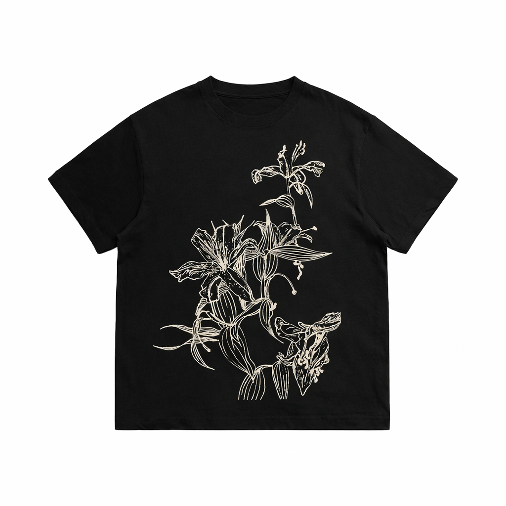 Flower Style Vintage T-Shirt
