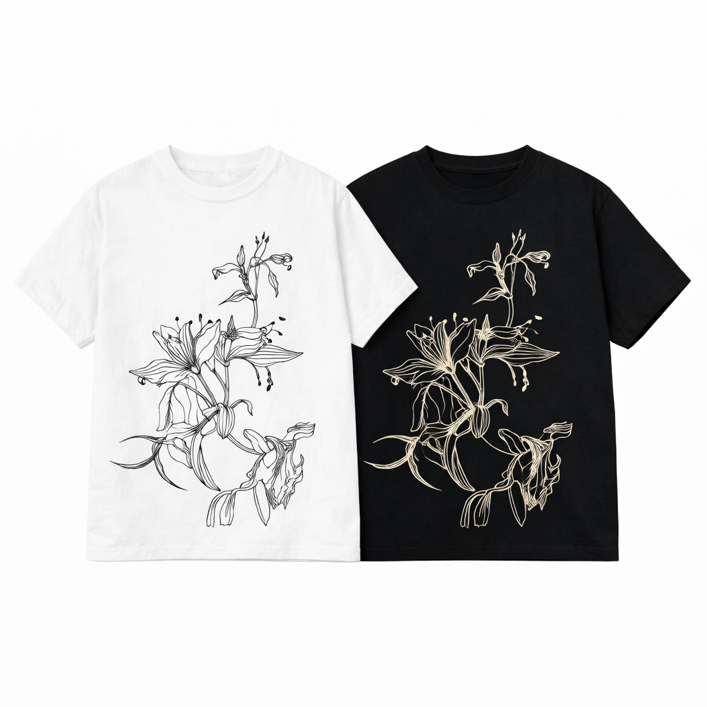 Flower Style Vintage T-Shirt