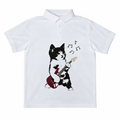 "Guitar Cat" Polo (IN STOCK)